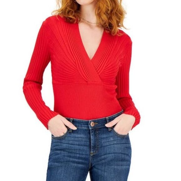 INC International Concepts Sweaters - I-N-C Womens Multi-Directional Knit Sweater, Size XL